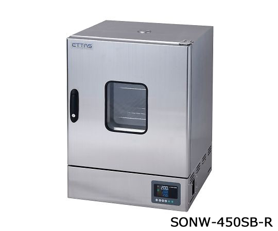 Tủ sấy đối lưu tự nhiên có cửa quan sát AS ONE 1-9001-55-22 SONW-450SB-R, 300oC 91 lít